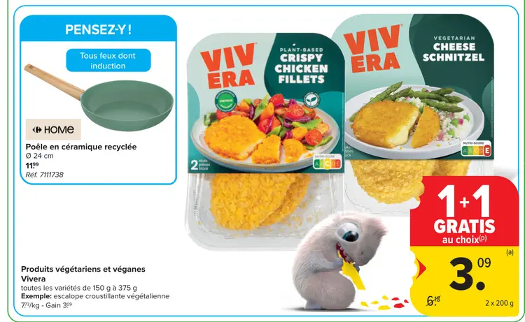 Offre: Produits végétariens et véganes