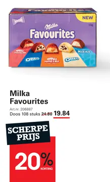 Aanbieding: Milka Favourites