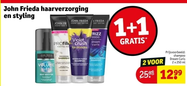 Aanbieding: haarverzorging en styling
