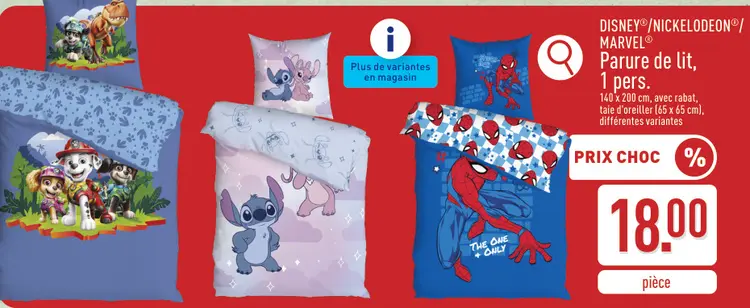 Offre: Parure de lit