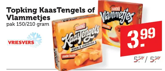 Aanbieding: KaasTengels of Vlammetjes