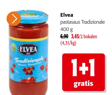 Promotie: pastasaus Tradizionale