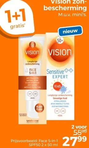 Aanbieding: Vision zonbescherming