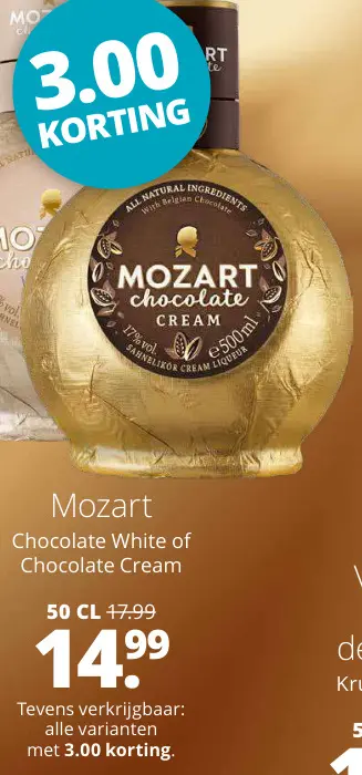 Aanbieding: Chocolate Cream Liqueur