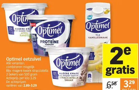 Promotie: Optimel eetzuivel