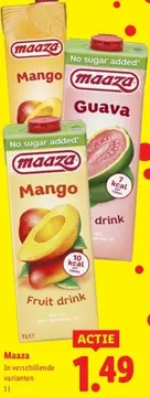 Aanbieding: Maaza