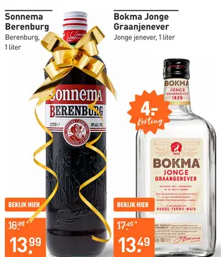 Aanbieding: Sonnema Berenburg