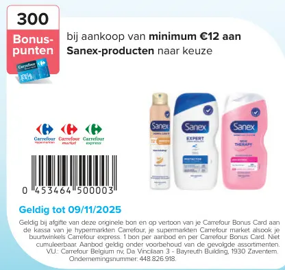 Aanbieding: Sanex-producten