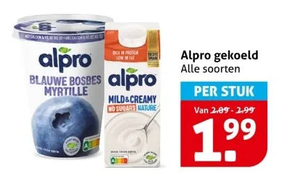 Aanbieding: Alpro gekoeld