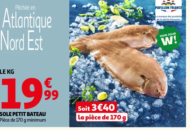Promotie: Sole petit bateau