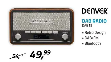 Aanbieding: Dab radio dab18