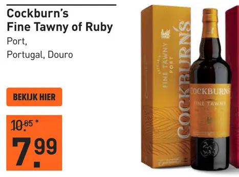 Aanbieding: Cockburn's Fine Tawny 75CL