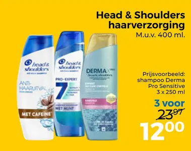 Aanbieding: Head & Shoulders haarverzorging
