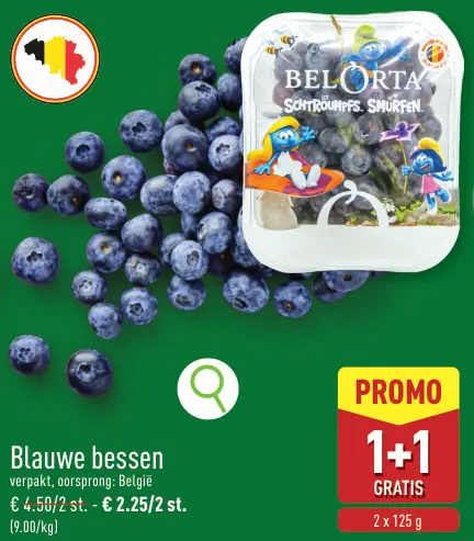 Promotie: Blauwe bessen