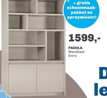 Aanbieding: Gaya Wandkast