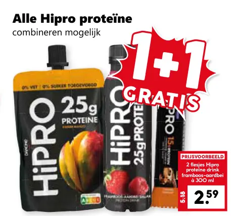 Aanbieding: Hipro proteïne