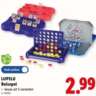 Promotie: Reisspel