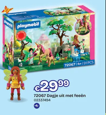 Aanbieding: 72067 Playmobil Dagje uit met feeën