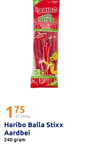 Promotie: Balla Stixx Aardbei