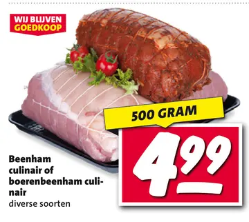 Aanbieding: Beenham culinair of boerenbeenham culinair