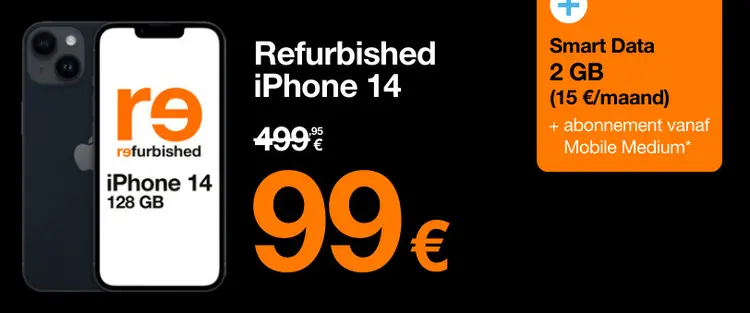 Promotie: Refurbished iPhone 14