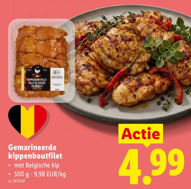 Promotie: Gemarineerde kippenboutfilet