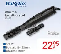 Aanbieding: Warme luchtborstel