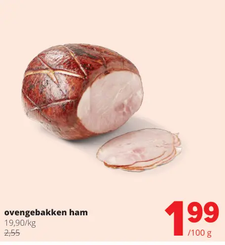 Promotie: Ovengebakken ham