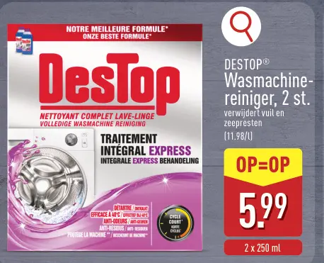 Promotie: Wasmachinereiniger