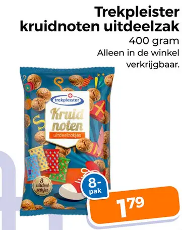 Aanbieding: Kruidnoten uitdeelzak