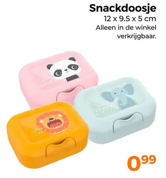 Aanbieding: Snackdoosje