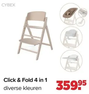 Promotie: Click & Fold 4 in 1