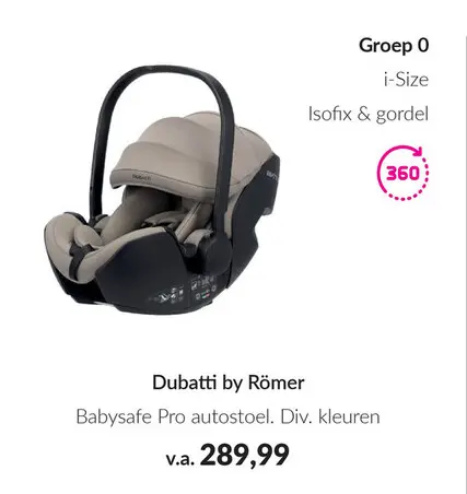 Aanbieding: Babysafe Pro autostoel