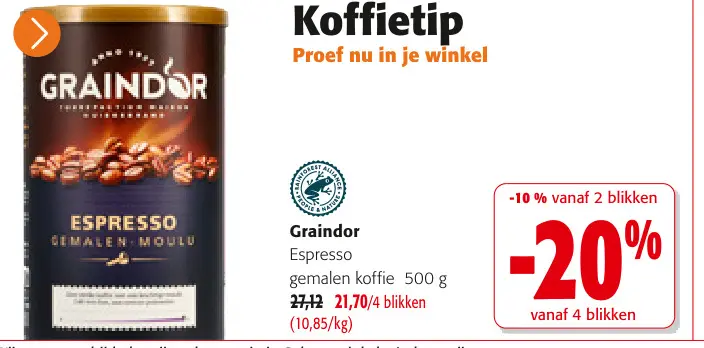 Promotie: Espresso
