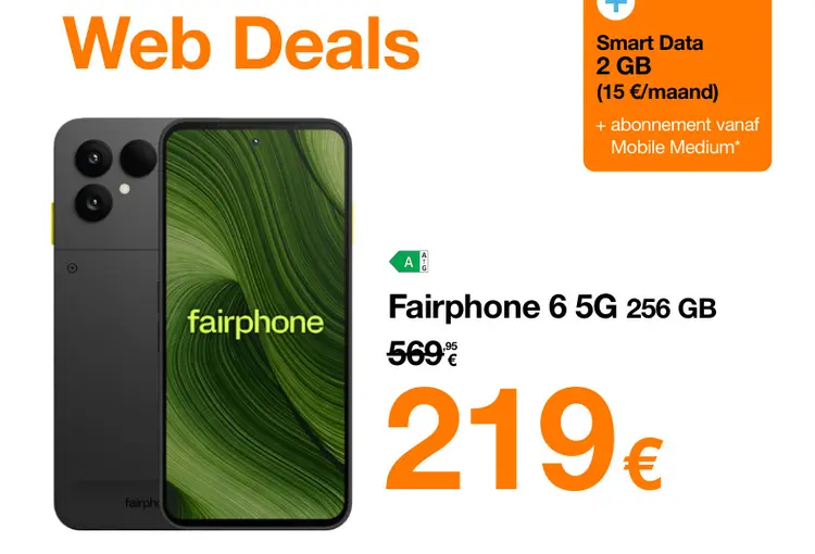 Promotie: Fairphone 6 5G