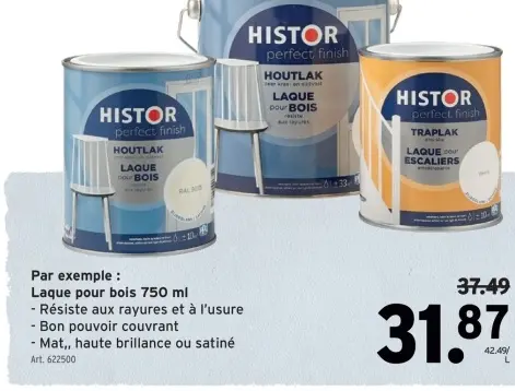 Offre: Laque pour bois