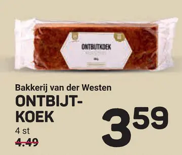 Aanbieding: Ontbijtkoek