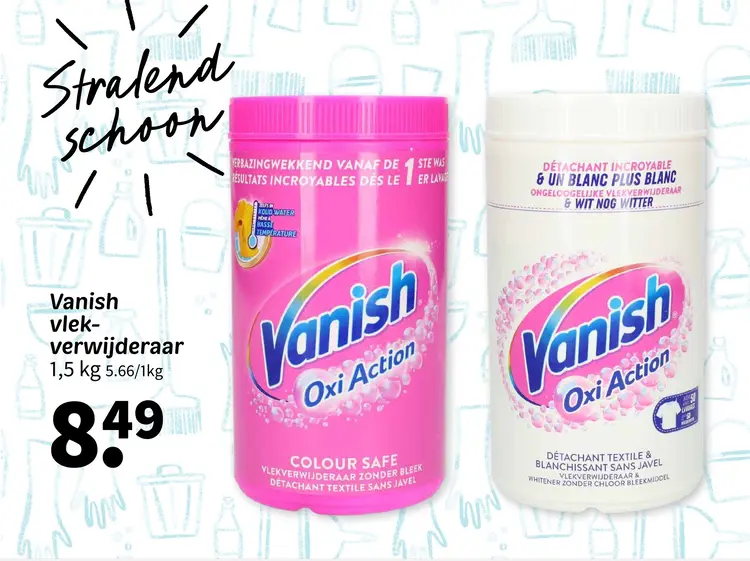 Aanbieding: Vanish vlekverwijderaar