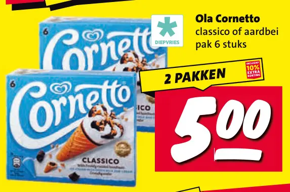 Aanbieding: Cornetto