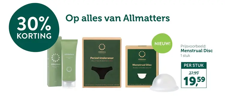 Promotie: Menstrual Disc