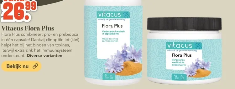 Aanbieding: Vitacus Flora Plus