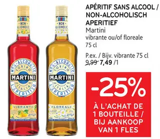 Offre: Apéritif sans alcool / Non-alcoholisch aperitief