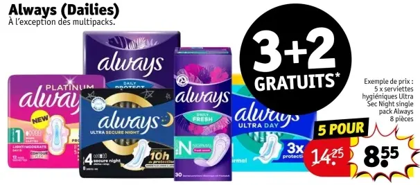 Offre: Always (Dailies)