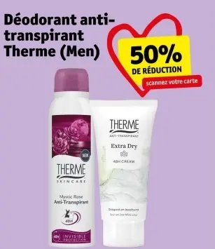 Offre: Déodorant anti-transpirant