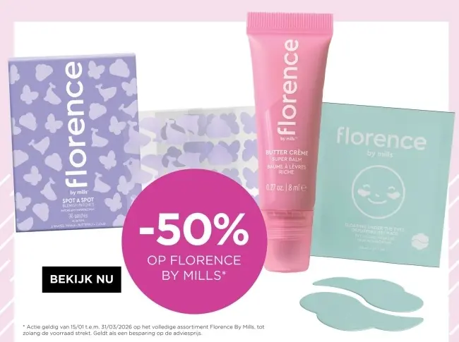 Promotie: Florence By Mills