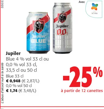 Offre: Jupiler