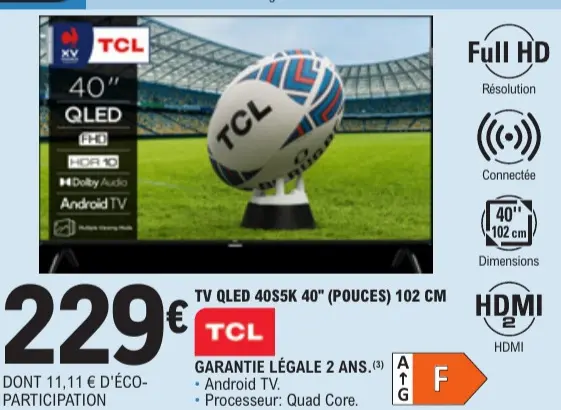 Promotie: Tv qled 40s5k