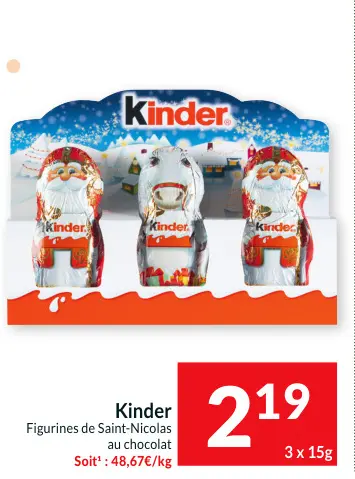 Offre: Figurines de Saint-Nicolas