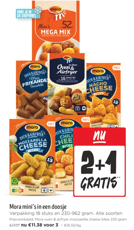 Promotie: Mora mini's