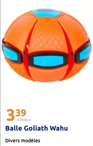 Offre: Balle Goliath Wahu